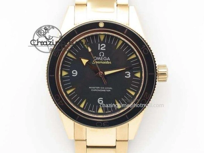 0523 Elegant Seamaster 300 Heritage SS VSF 1:1 Best Edition Blue Dial on SS Bracelet A 7701